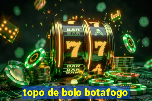 topo de bolo botafogo